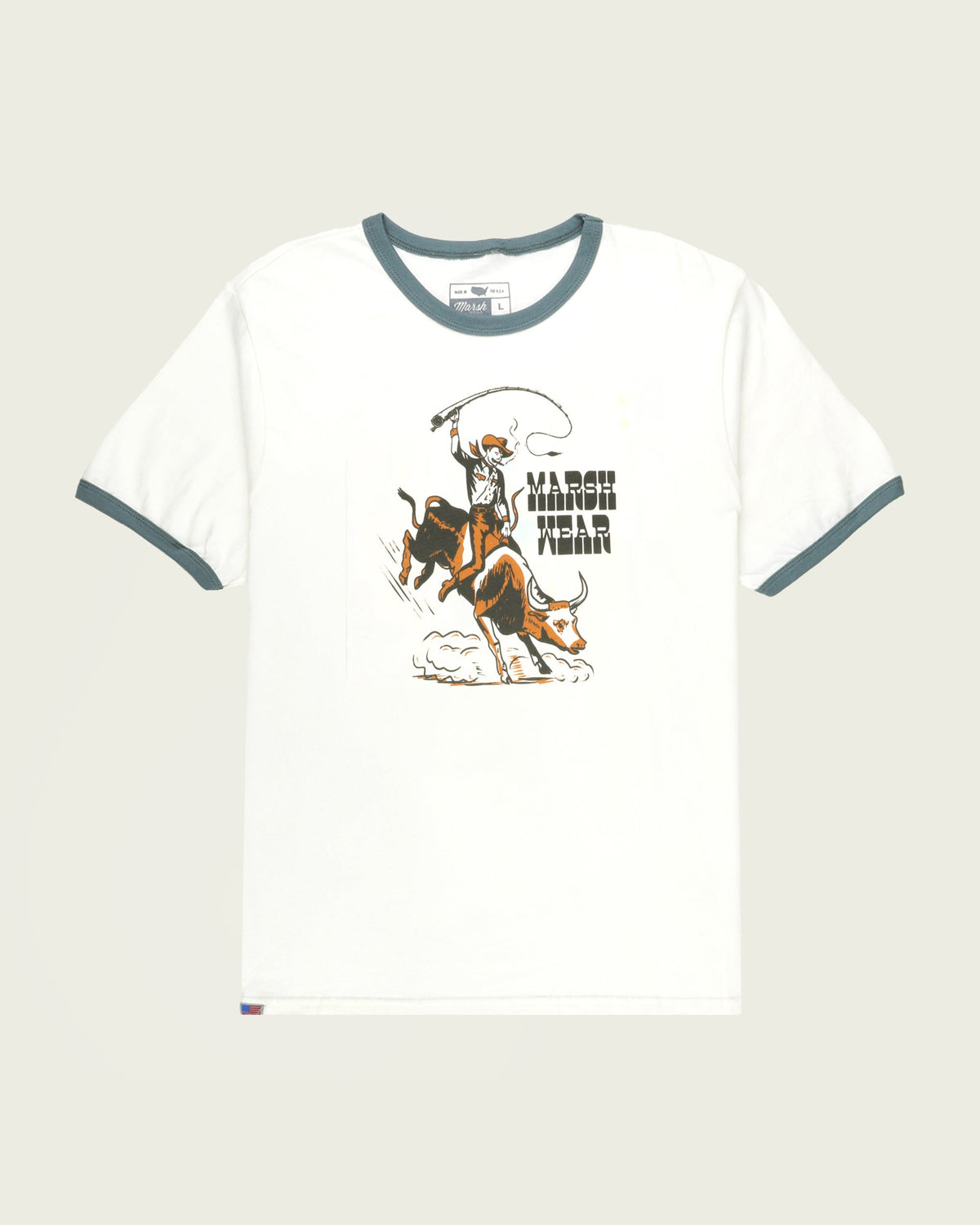 Fly Cowboy Ringer Tee – Marsh Wear Clothing